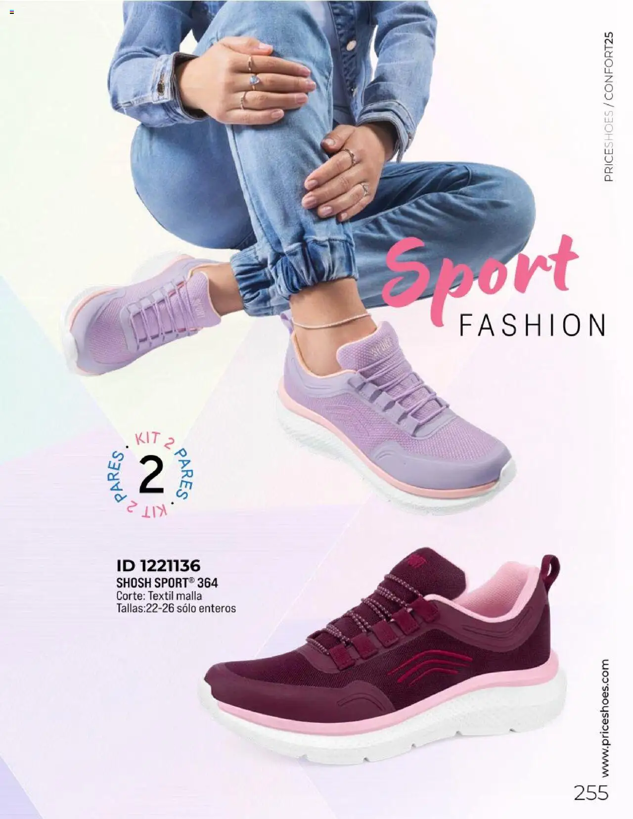 Nuevas ofertas de Price Shoes válidas en toda la República Mexicana desde el 10.02.2025. ¡Encuentra las mejores ofertas en Price Shoes catálogo Confort! | Página: 255 | Productos: Malla
