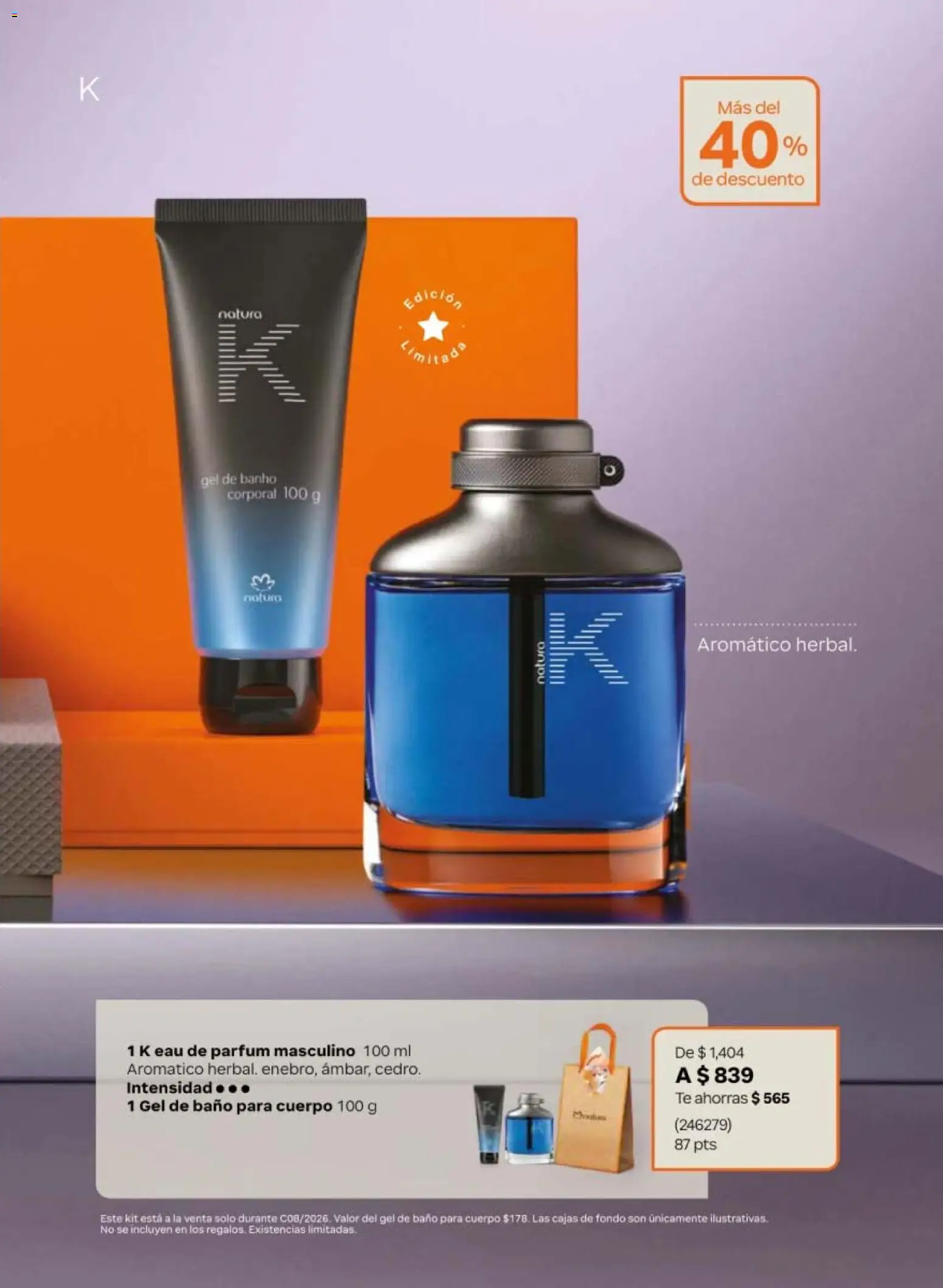 Nuevas ofertas de Natura válidas en toda la República Mexicana desde el 08.05.2026. ¡Encuentra las mejores ofertas en Natura campaña 8 2026! | Página: 15 | Productos: Té, Baño