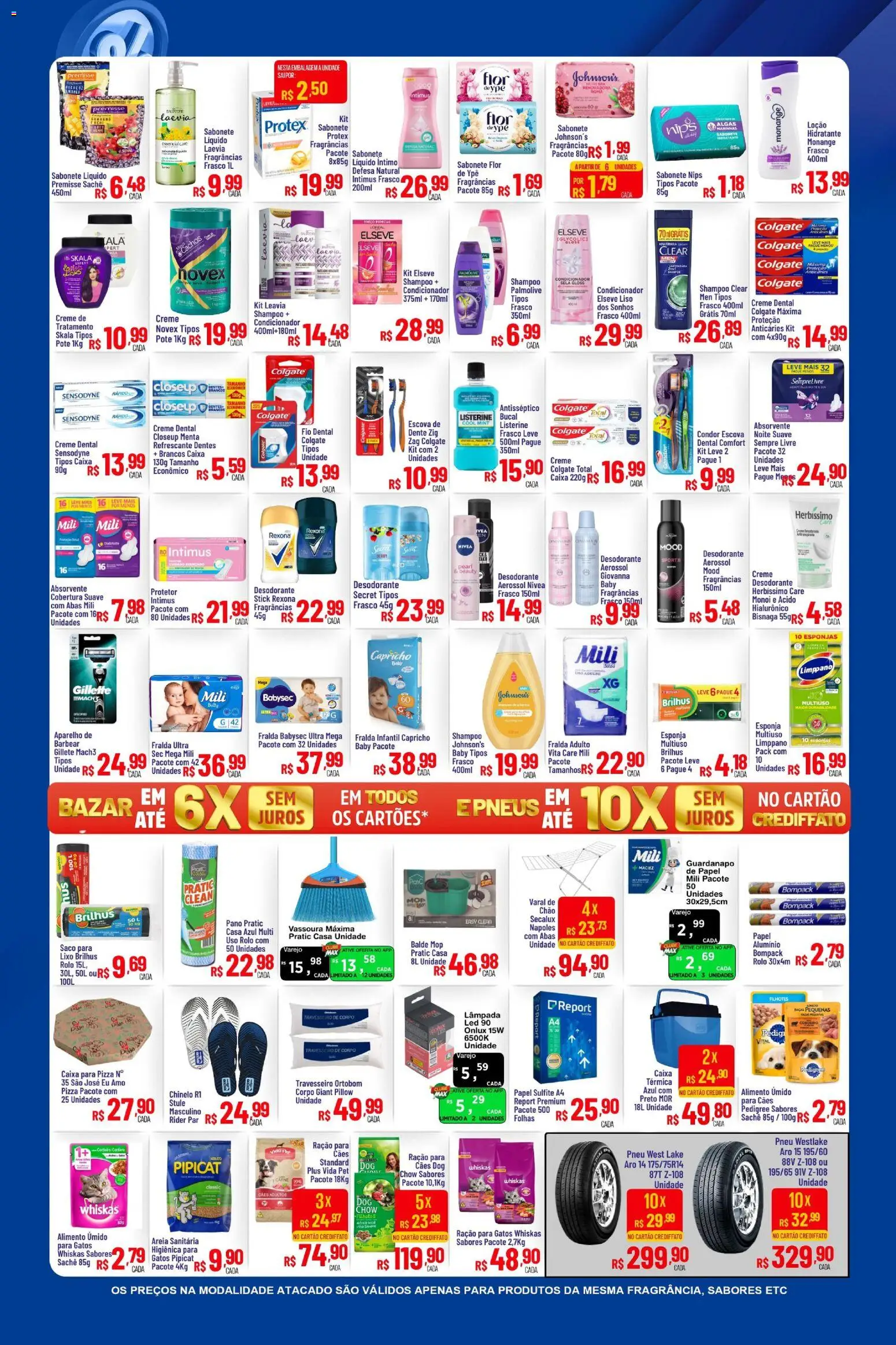 Max Atacadista Folheto - válido de 07.01.2026 | Página: 7 | Produtos: Esponja, Rolo, Pizza, Rexona