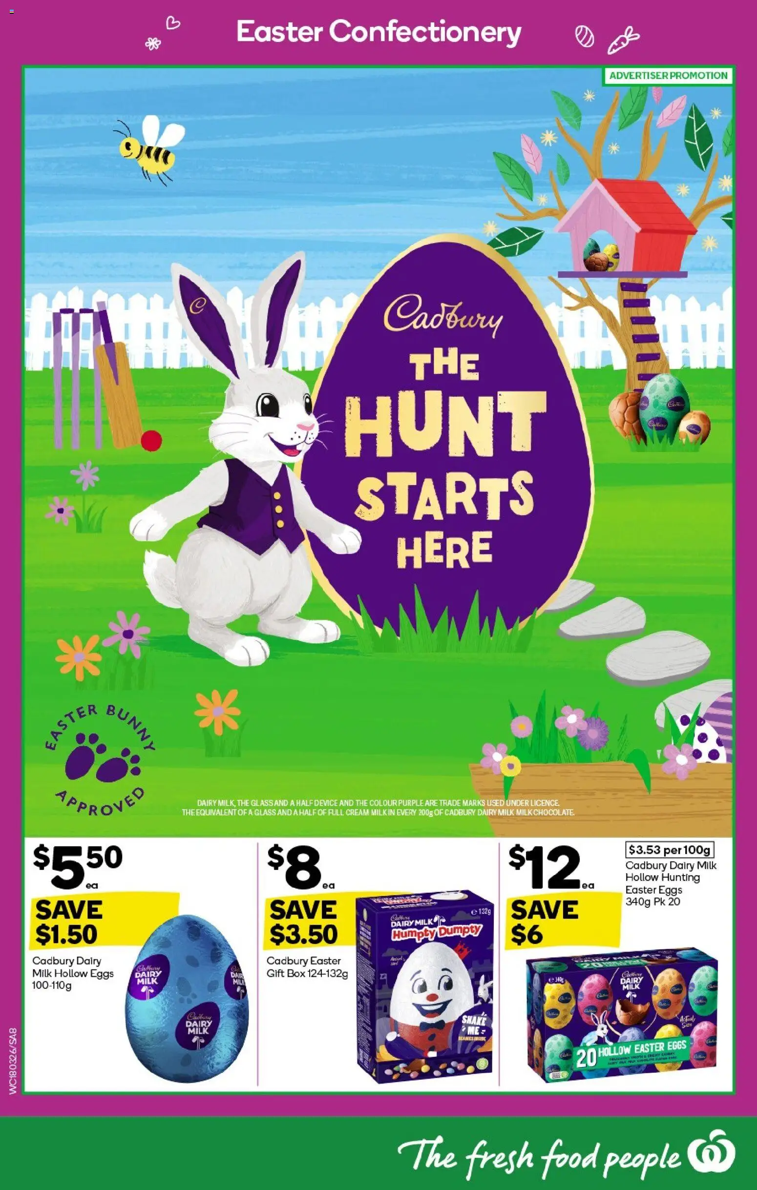 Woolworths catalogue - valid from 01.04.2026 | Page: 8 | Products: Box, Milk, Eggs, Chocolate