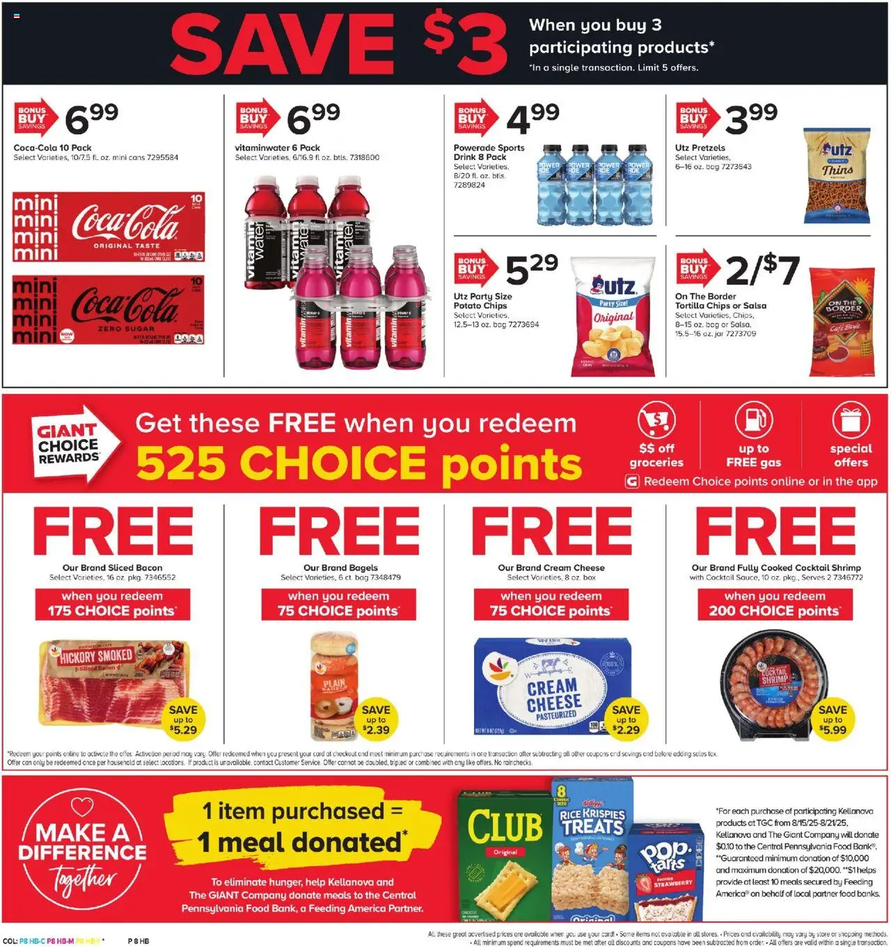 Giant Weekly Ad - valid from 15.08.2025 | Page: 6 | Products: Vitamin, Chips, Cream, Bag