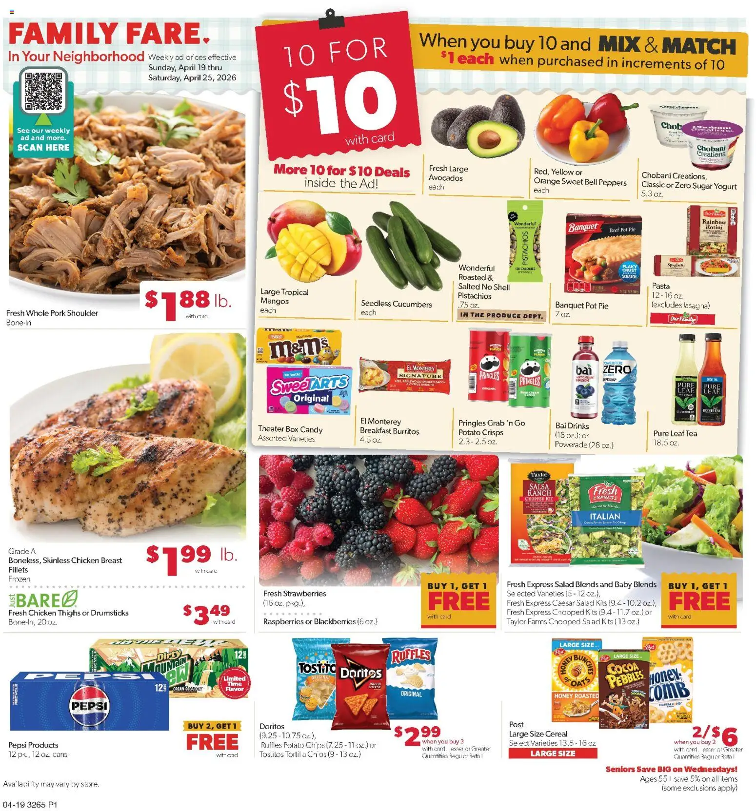 Family Fare Weekly Ad - SD - valid from 19.04.2026 | Page: 1
