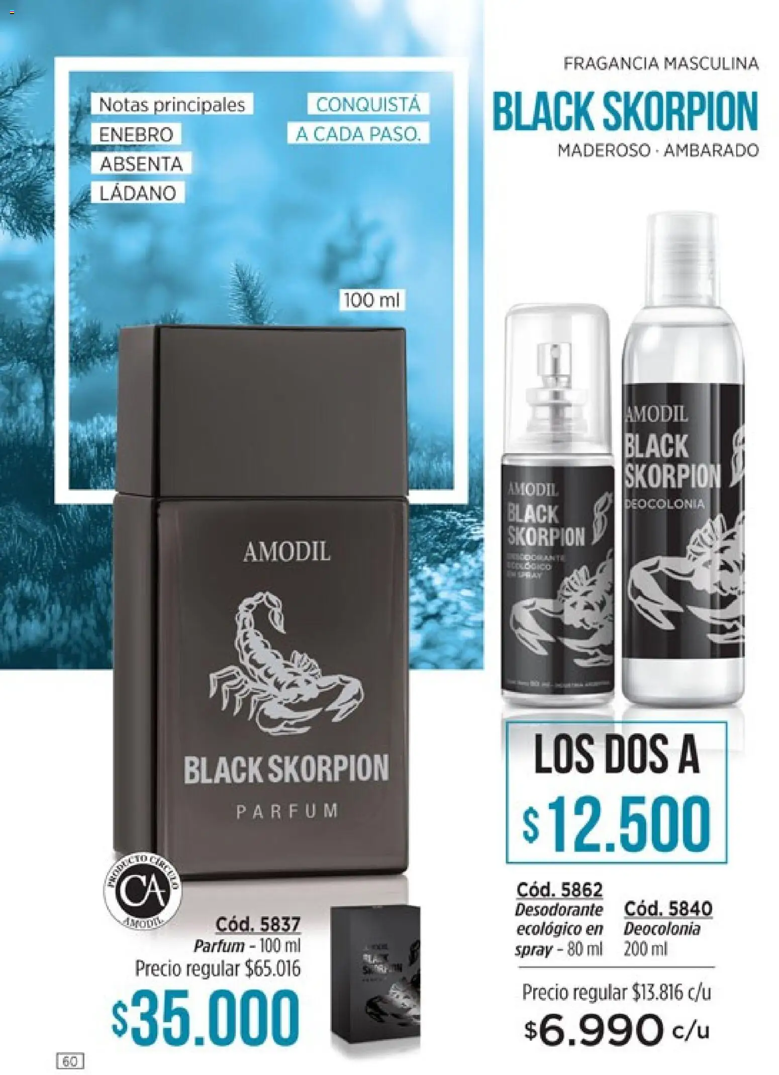 Catálogo Amodil Campaña 5 │ válido desde el 01.03.2026 | Página: 60 | Productos: Fragancia, Desodorante