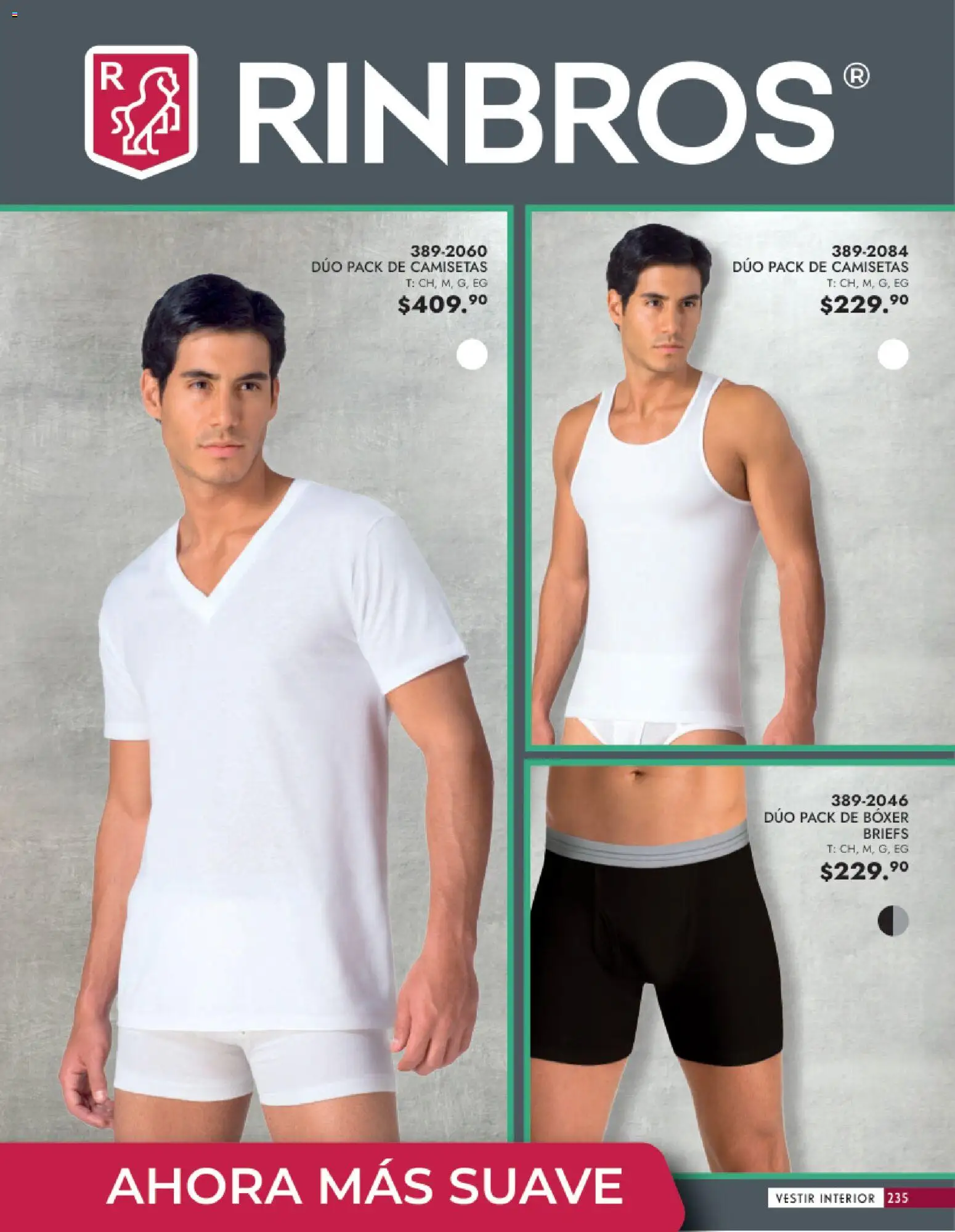 Nuevas ofertas de Andrea válidas en toda la República Mexicana desde el 25.01.2026. ¡Encuentra las mejores ofertas en Andrea catálogo Vestir Caballero ! | Página: 77