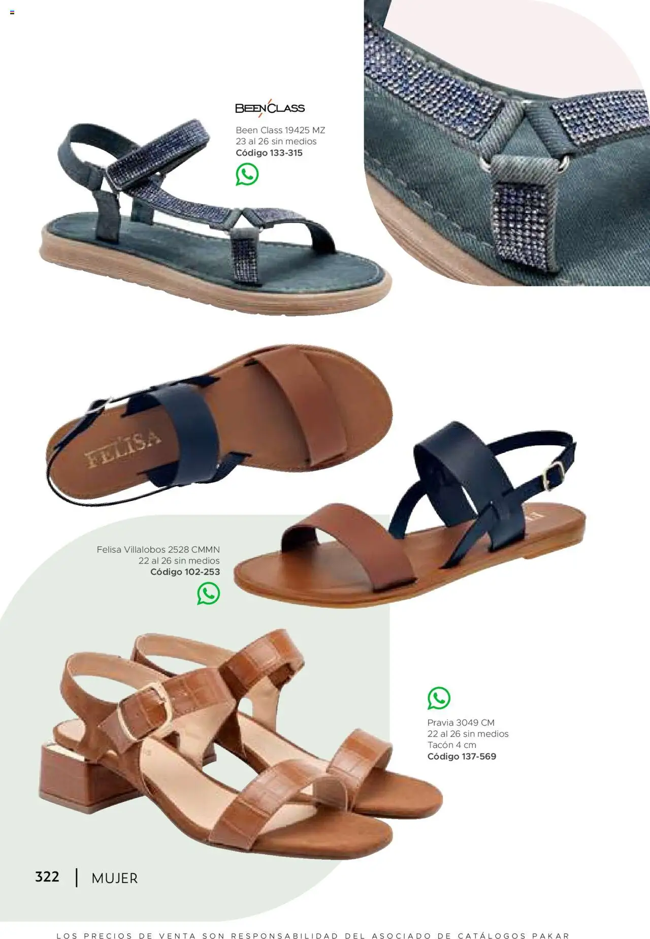 Nuevas ofertas de SC Pakar válidas en toda la República Mexicana desde el 24.07.2025. ¡Encuentra las mejores ofertas en SC Pakar Catálogo Mujer otoño / invierno! | Página: 322