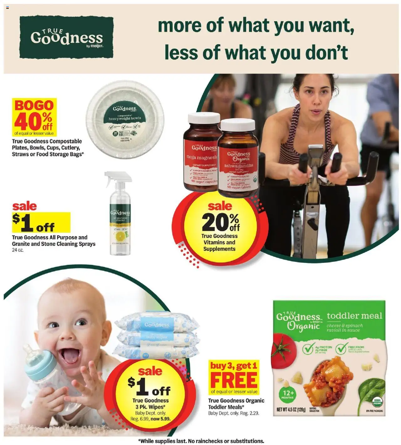 Meijer Weekly Ad - MI - valid from 15.06.2025 | Page: 21 | Products: Spinach, Cheese, Sauce