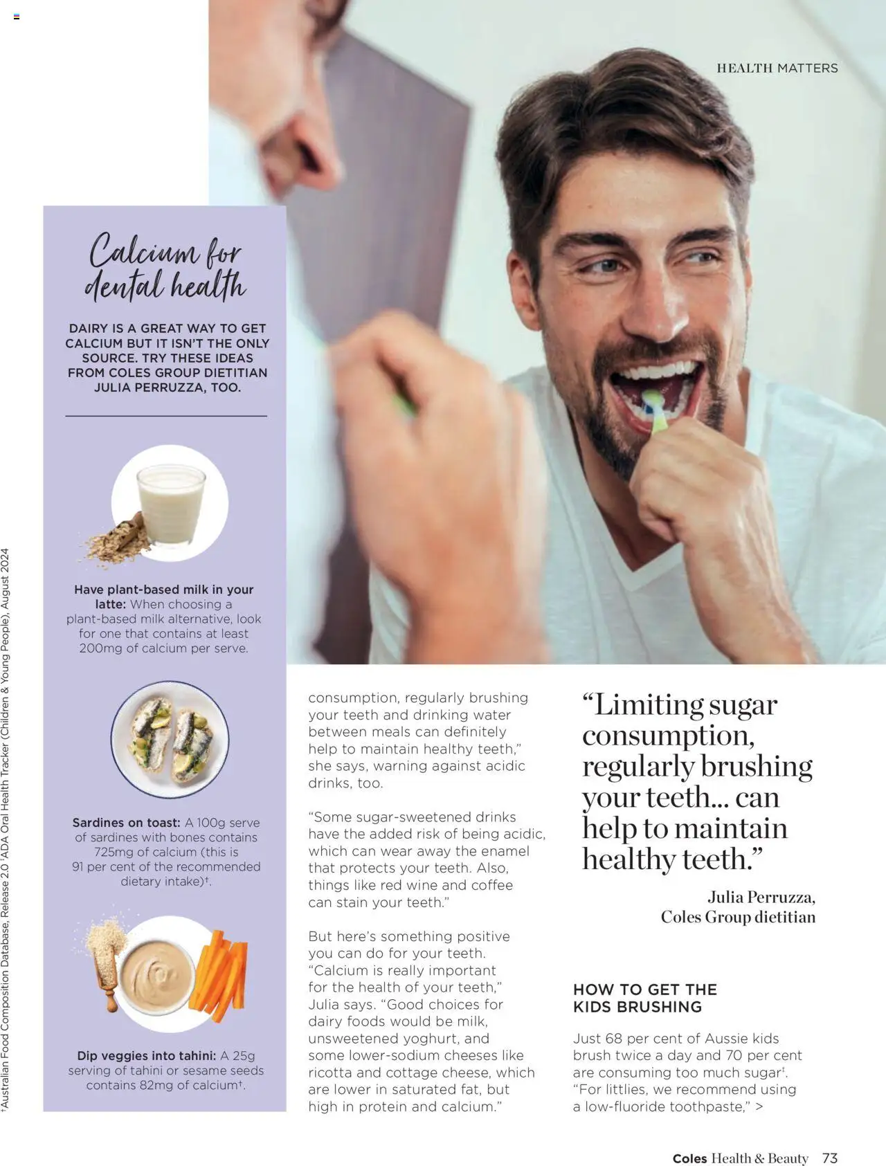 Coles catalogue - valid from 07.04.2025 | Page: 73 | Products: Milk, Dairy, Coffee, Seeds