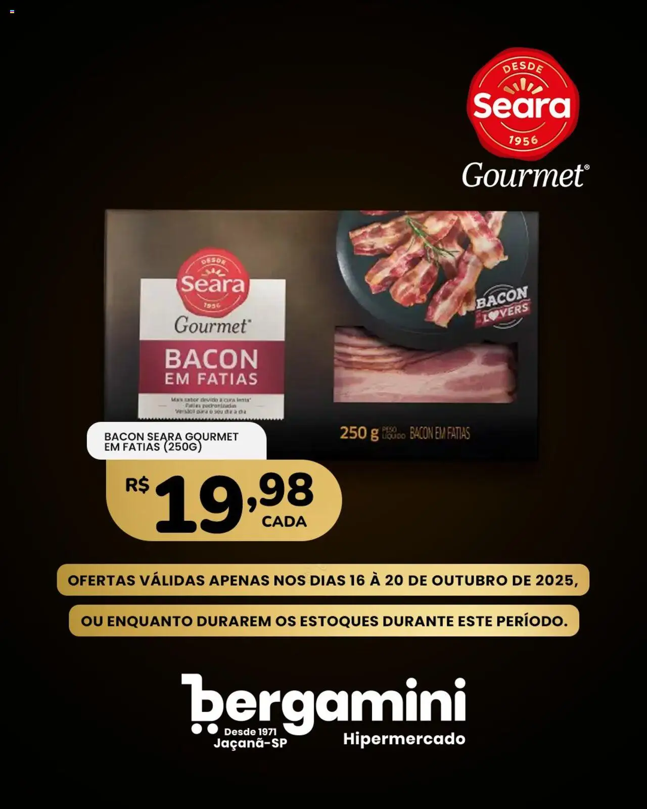 Supermercado Bergamini Folheto - válido de 16.10.2025 | Página: 1