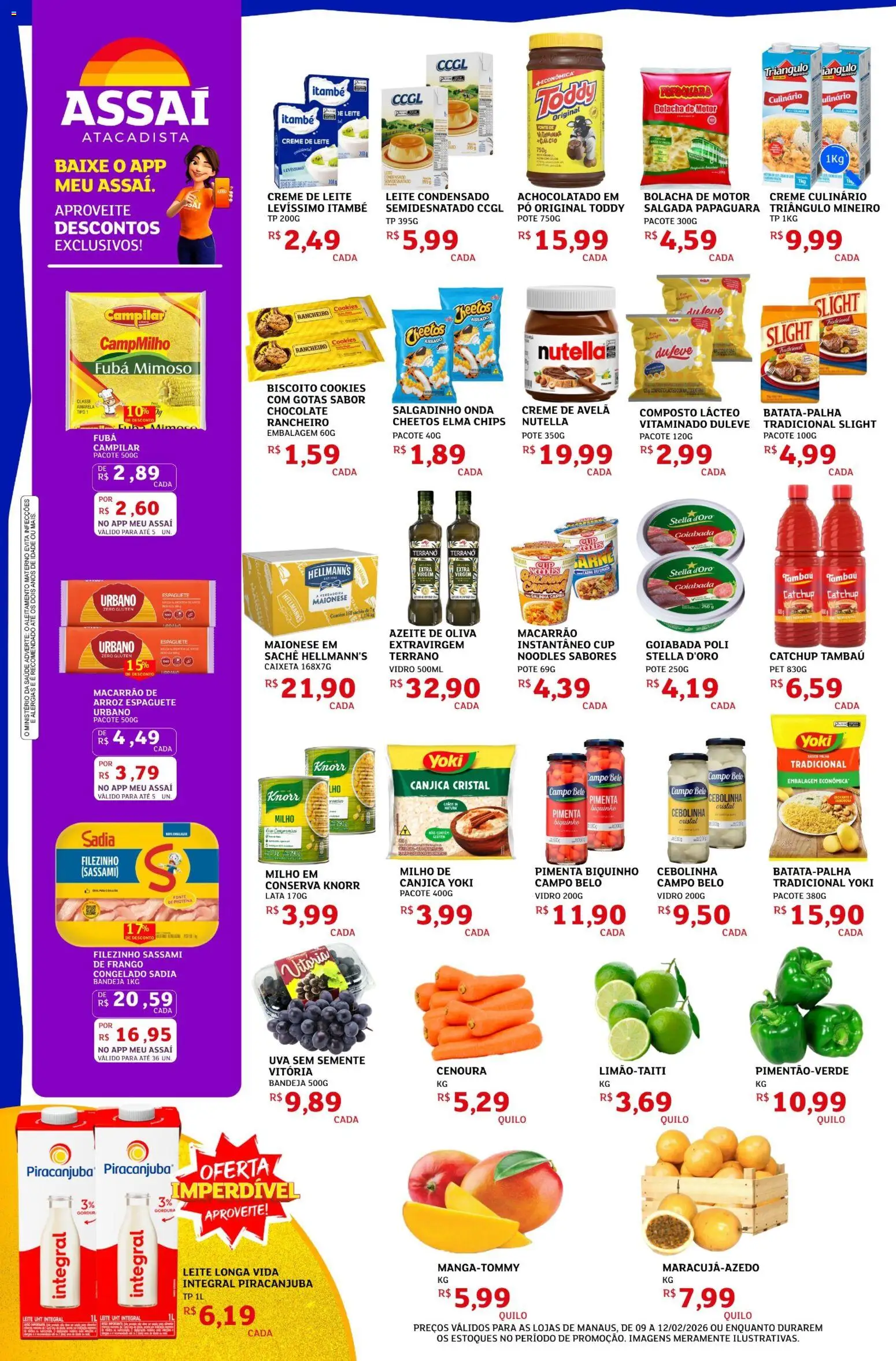 Assaí Atacadista Folheto - válido de 09.02.2026 | Página: 2