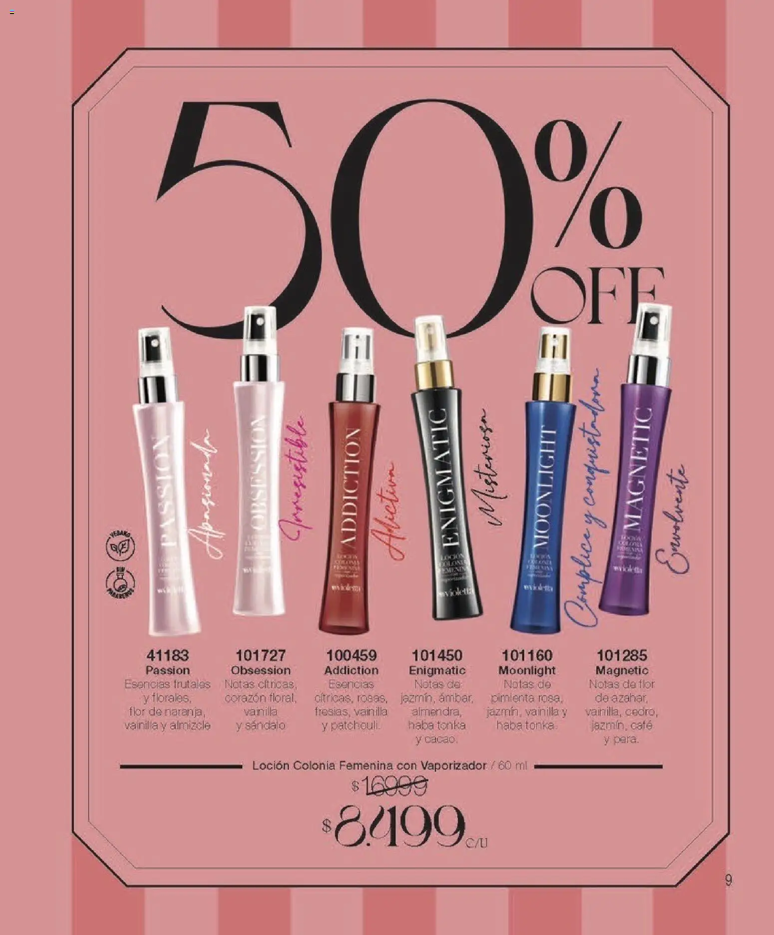 Violetta - Violetta Cosméticos │ válido desde el 05.02.2026 | Página: 9 | Productos: Loción, Pimienta, Café, Esencias