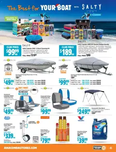 Preview of Anaconda Catalogue - valid from 03.12.2025 | Page: 45 | Products: Bucket, Brush, Oil, Salt