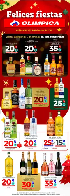 Olímpica - Ofertas exclusivo licores -  Vista previa de la revista de la tienda Olímpica valido desde el 30.12.2025