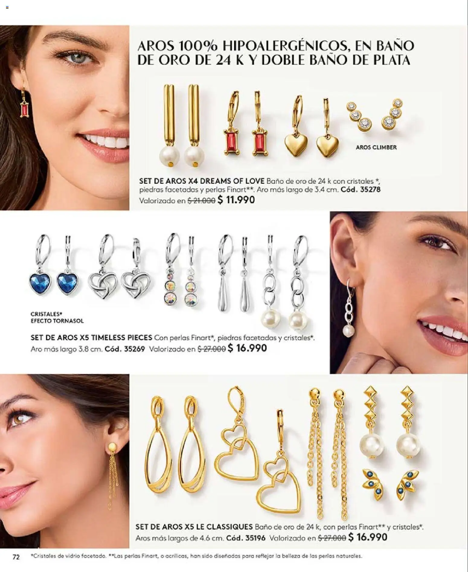 Catálogo Ésika Campaña 18 │ válido desde el 01.12.2025 | Página: 72 | Productos: Baño, Aros