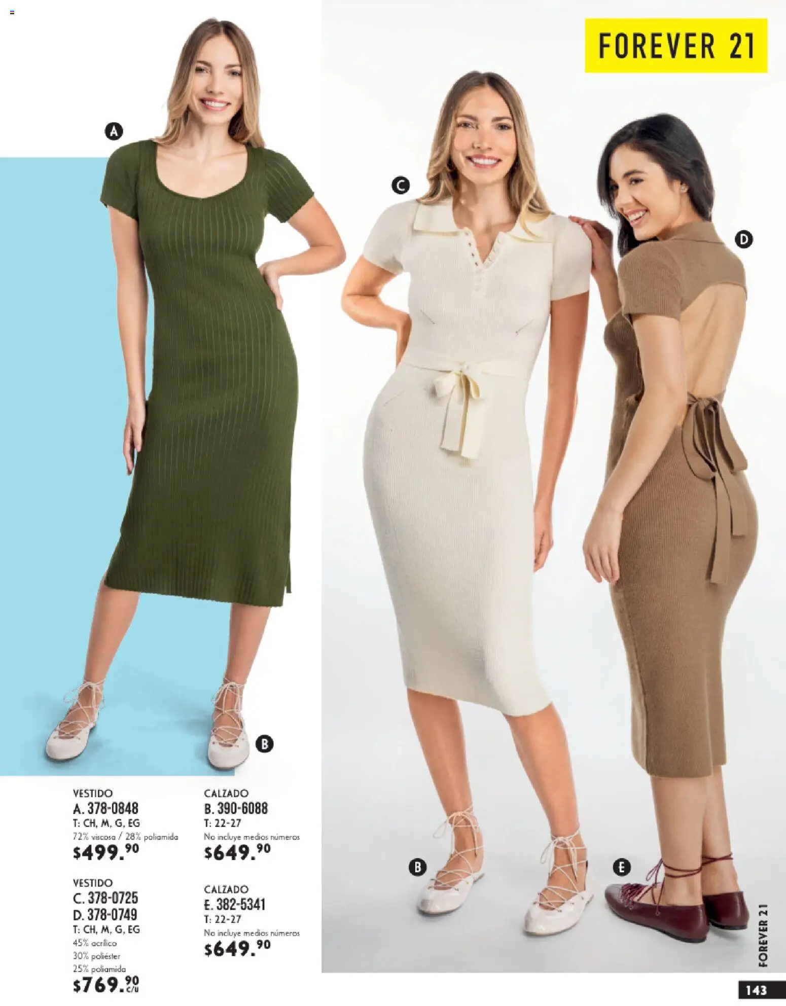 Nuevas ofertas de Andrea válidas en toda la República Mexicana desde el 25.01.2026. ¡Encuentra las mejores ofertas en Andrea catálogo Vestir! | Página: 143 | Productos: Vestido