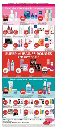 Preview of Pharmaprix weekly flyer / circulaire from shop Pharmaprix valid from 03.01.2026 | Page: 9