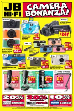 Preview of JB Hi-Fi Camera Bonanza - valid from 02.10.2025 | Page: 22 | Products: Digital, Camera, Microphone, Usb