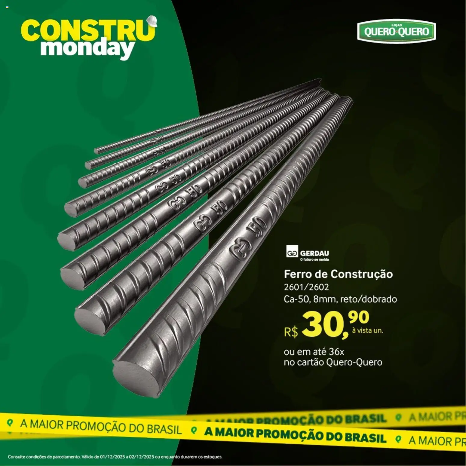Lojas Quero-Quero Folheto - válido de 01.12.2025 | Página: 12 | Produtos: Ferro