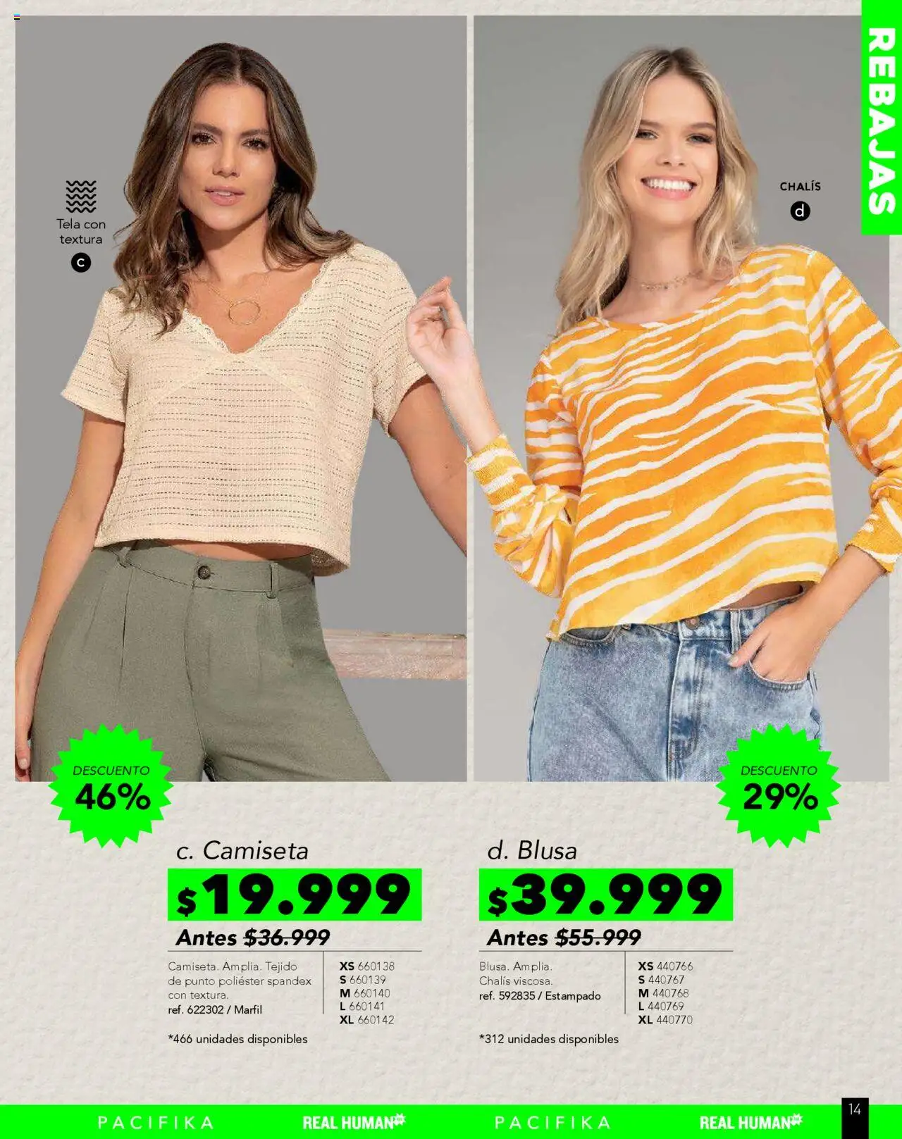 Pacifika revista - valida desde el 01.08.2025 | Página: 210 | Productos: Camiseta, Blusa