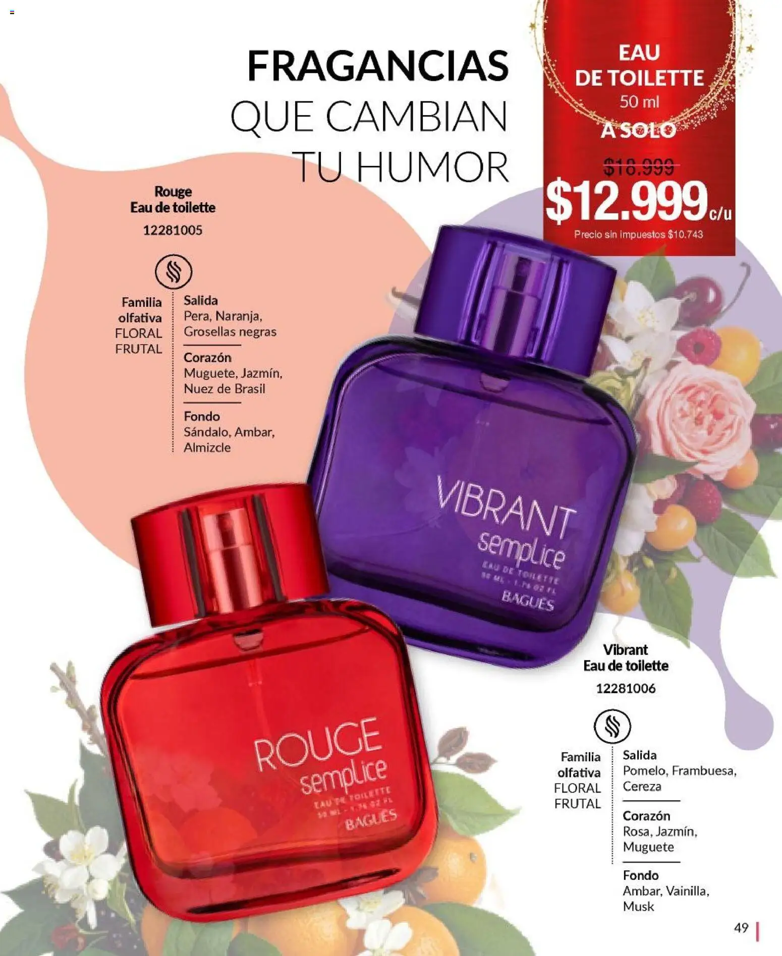Bagués - Catálogo │ válido desde el 17.11.2025 | Página: 49 | Productos: Eau de toilette, Nuez