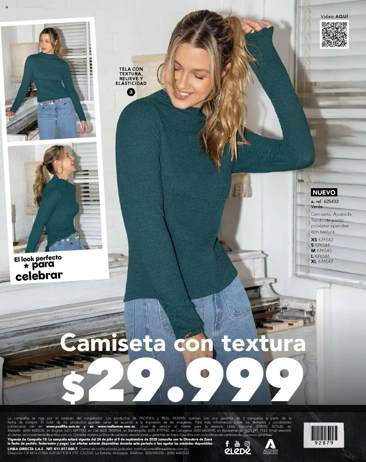 Pacifika revista - valida desde el 14.07.2025 | Página: 184 | Productos: Algodón, Boxers