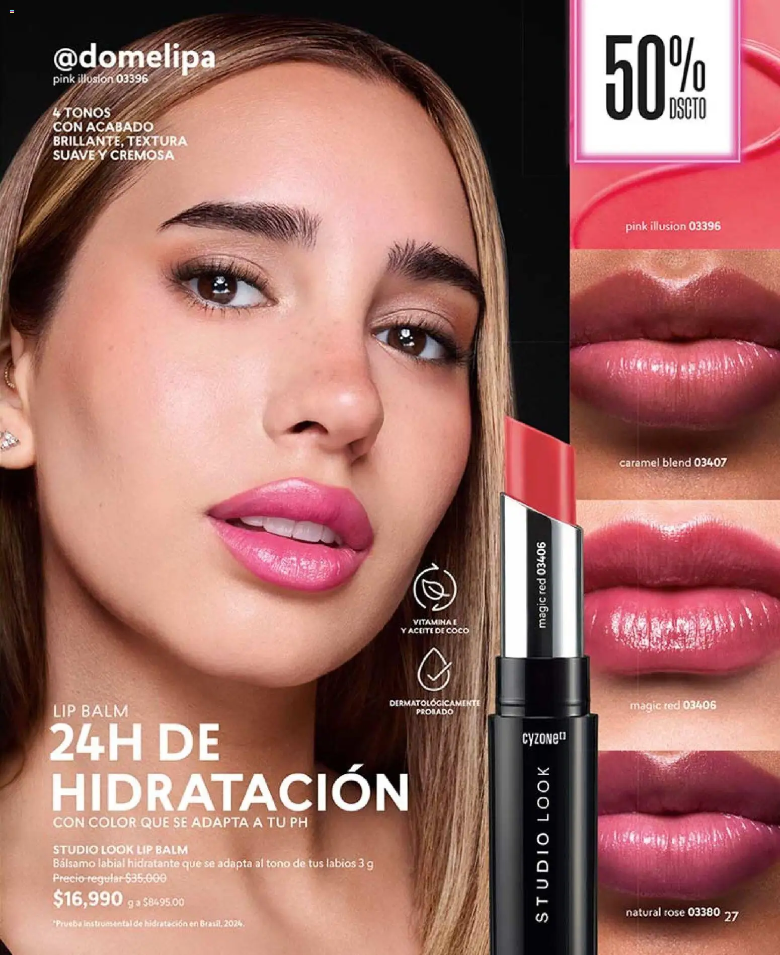 CyZone revista - valida desde el 01.05.2026 | Página: 27 | Productos: Bálsamo, Coco