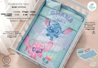 Vista previa de Colchas Concord catálogo Baby, nuevo folleto de la tienda, válido en México a partir del 01.05.2026 | Página: 8 | Productos: Cama, Cuna, Sabanas