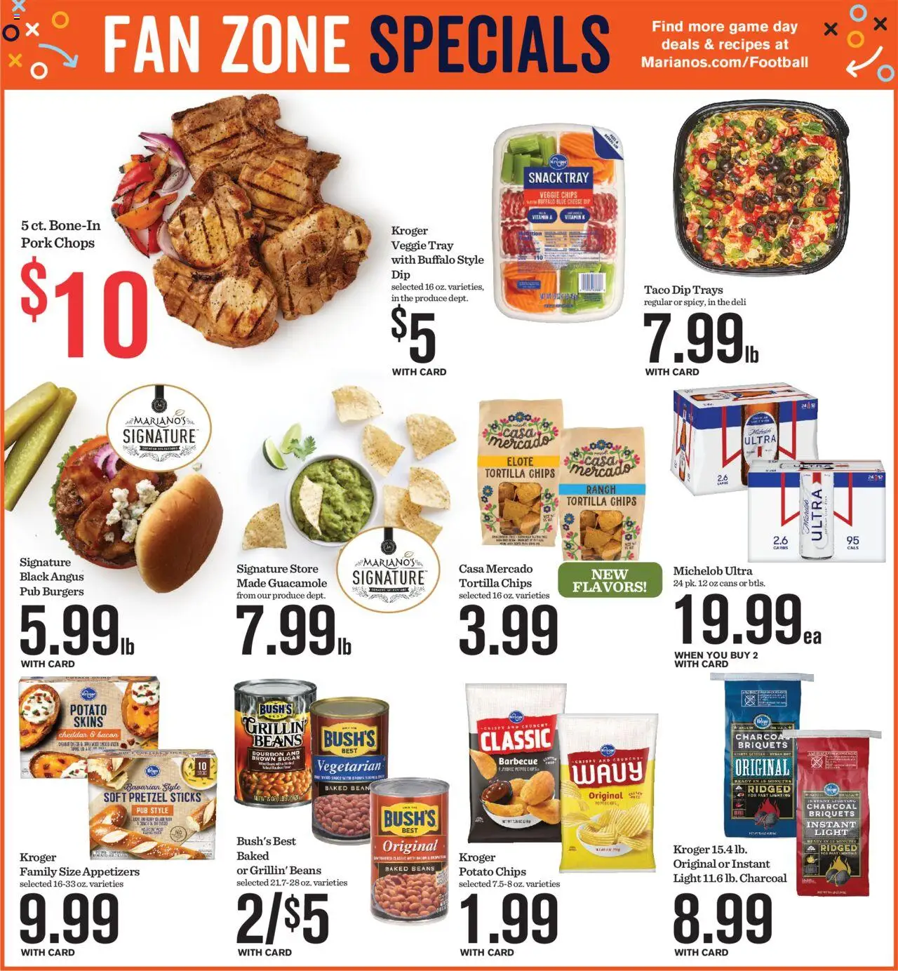 Mariano's Weekly Ad - valid from 22.10.2025 | Page: 8 | Products: Cheese, Pork, Bourbon, Game
