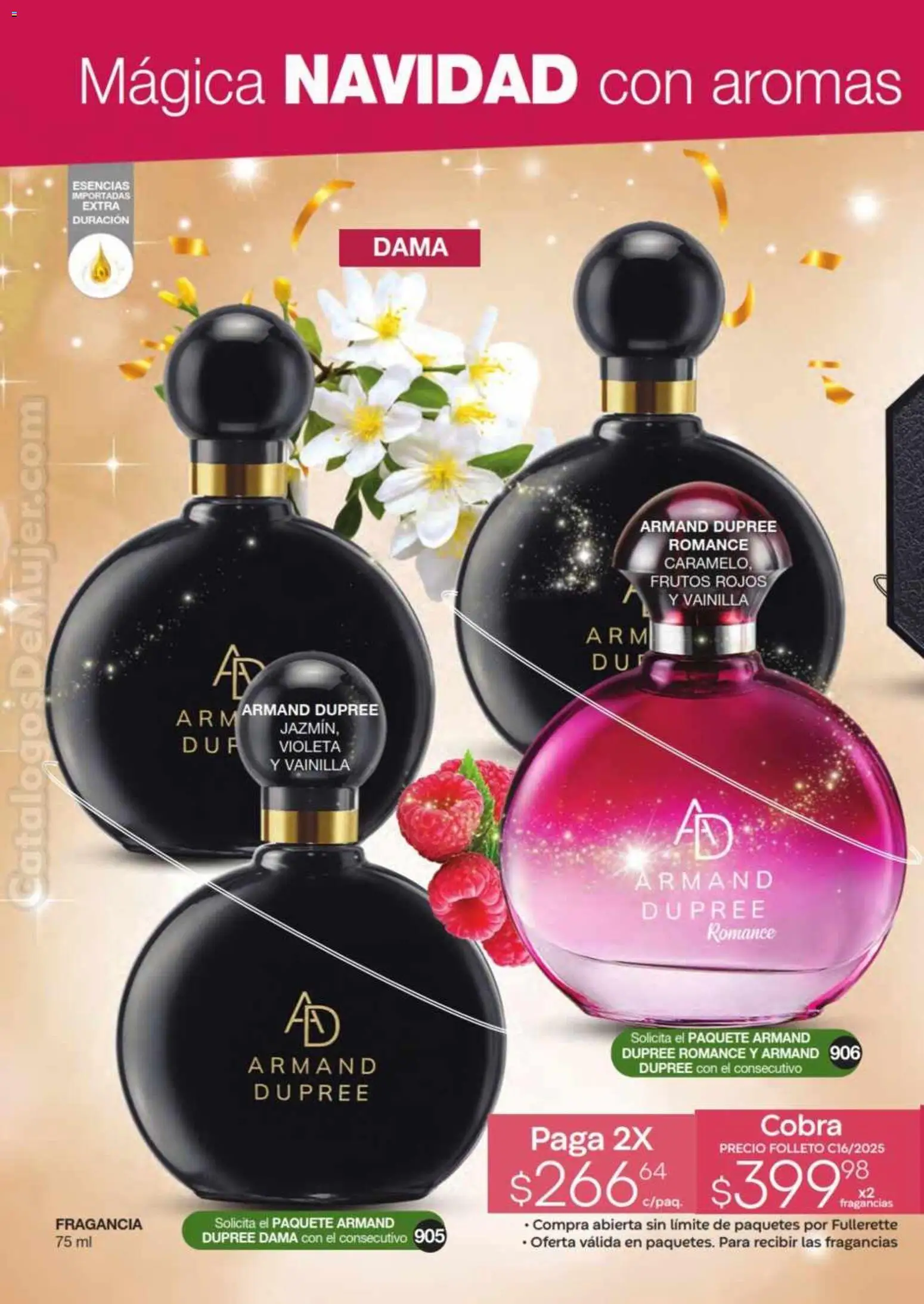 Nuevas ofertas de Fuller válidas en toda la República Mexicana desde el 12.11.2025. ¡Encuentra las mejores ofertas en Fuller Revista Gana Más C16! | Página: 16 | Productos: Esencias, Fragancia