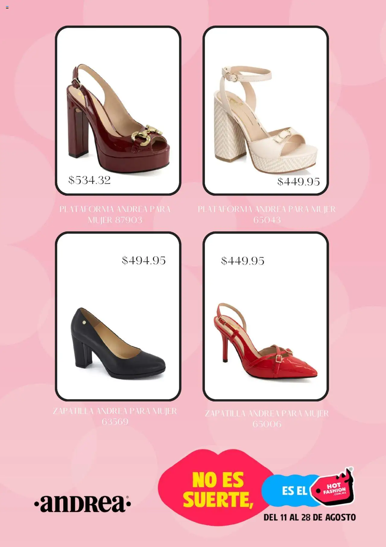 Nuevas ofertas de Andrea válidas en toda la República Mexicana desde el 11.08.2025. ¡Encuentra las mejores ofertas en Andrea - Hot Sale! | Página: 5