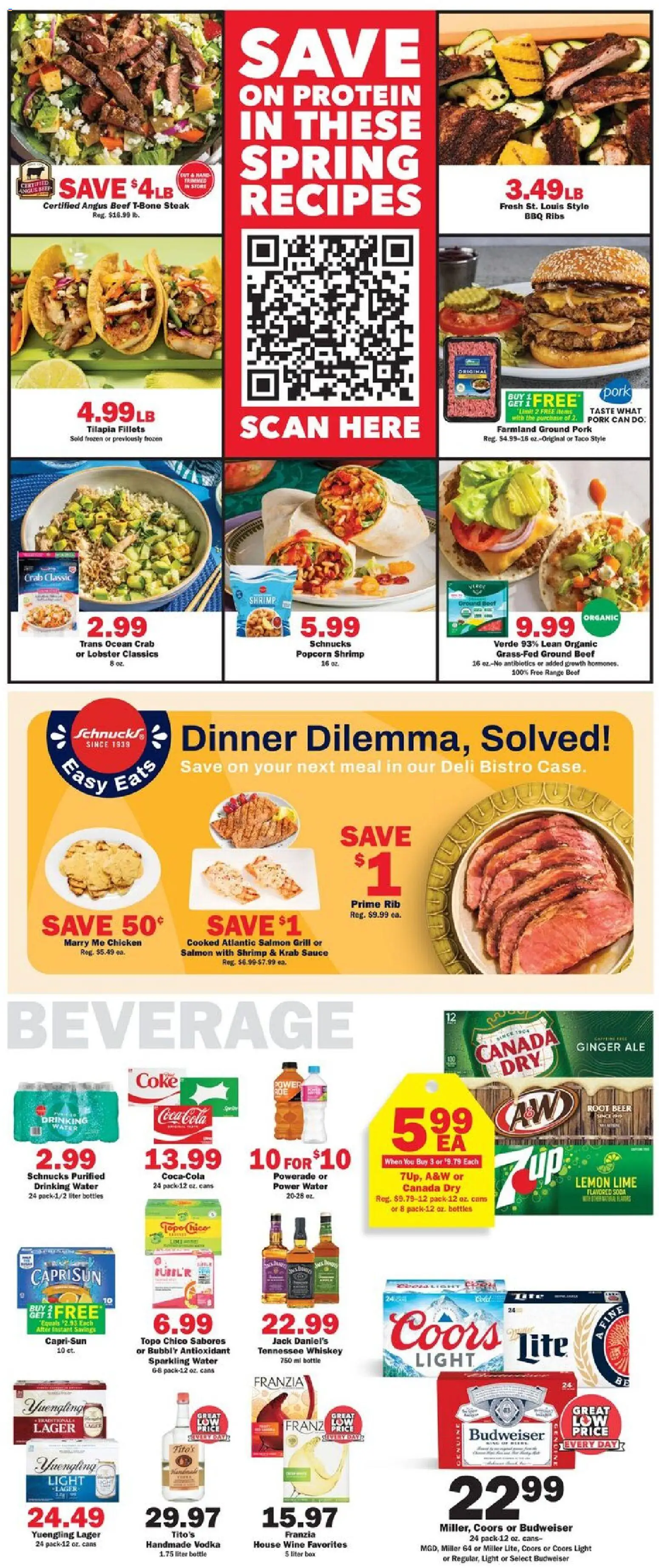 Schnucks Weekly Print Ad - IN - valid from 15.04.2026 | Page: 3 | Products: Box, Pork, Water, Grill