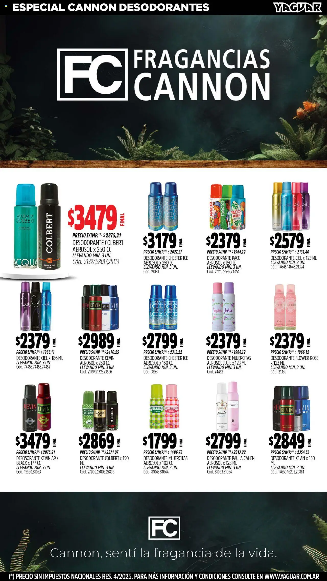 Yaguar catálogo │ válido desde el 18.08.2025 | Página: 25 | Productos: Fragancia, Desodorante