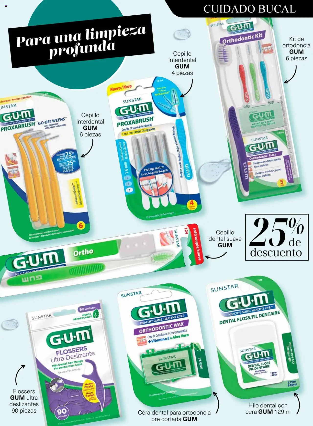 Nuevas ofertas de Soriana válidas en toda la República Mexicana desde el 10.10.2025. ¡Encuentra las mejores ofertas en Soriana - Descubre tu belleza Glowing Híper Nacional! | Página: 35 | Productos: Cepillo, Mango, Cera, Hilo dental