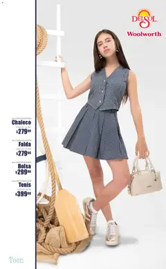 Vista previa de Del Sol y Woolworth catálogo Luce la Primavera, nuevo folleto de la tienda, válido en México a partir del 26.02.2026 | Página: 24