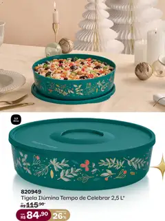 Tupperware - Catálogo Vitrine 12 - Pré-Visualização do folheto da loja Tupperware, válido de 01.12.2025 | Página: 16 | Produtos: Tigela