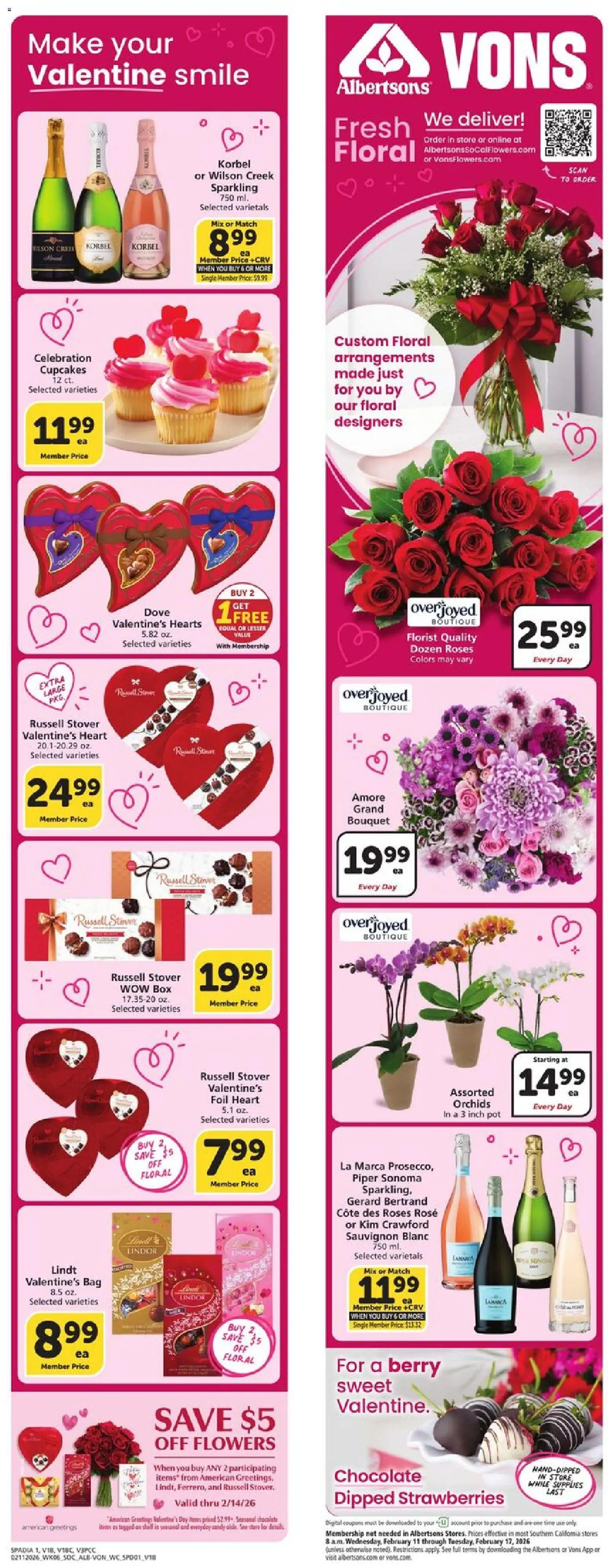 Vons Weekly Ad - SoCal - valid from 11.02.2026 | Page: 2