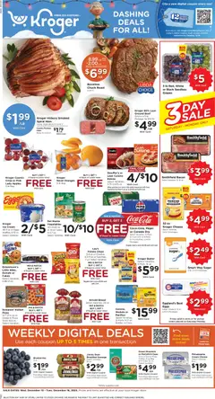 Preview of Kroger weekly ads valid from 10.12.2025