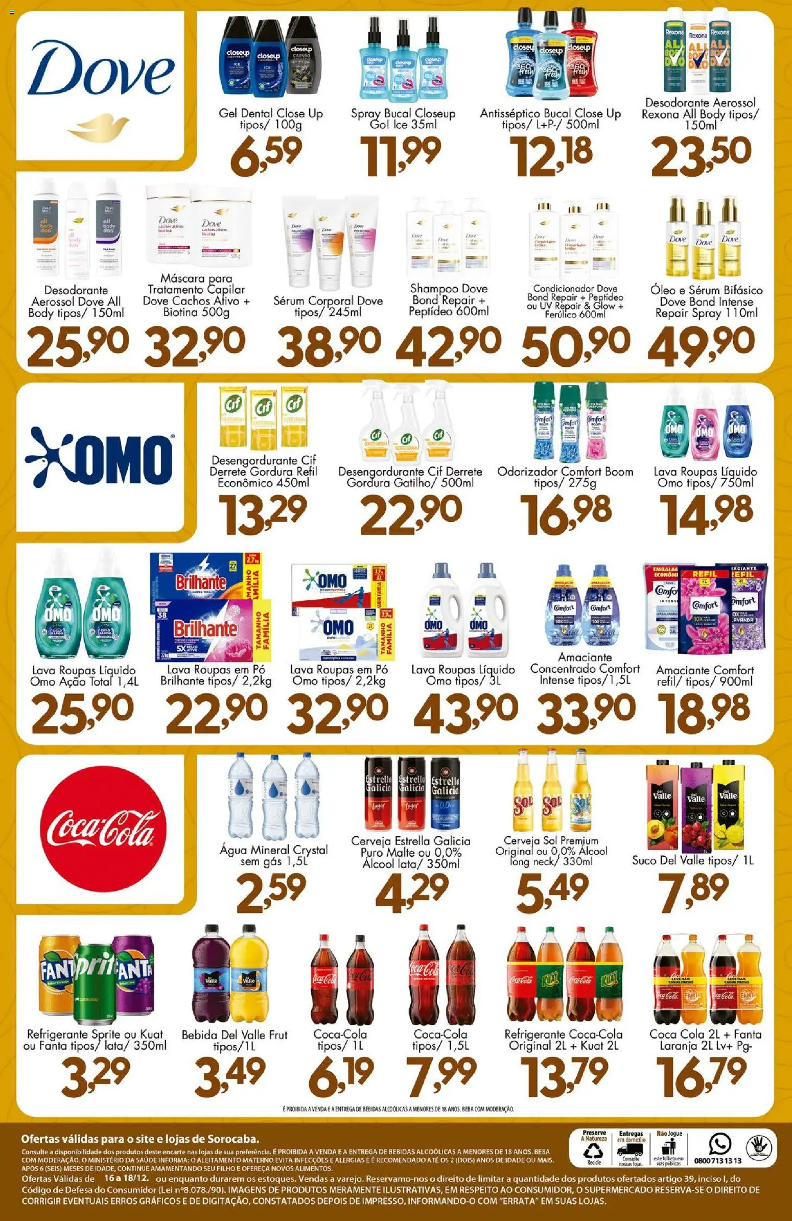 Confiança Folheto - válido de 16.12.2025 | Página: 9 | Produtos: Shampoo, Desengordurante, Suco, Roupas