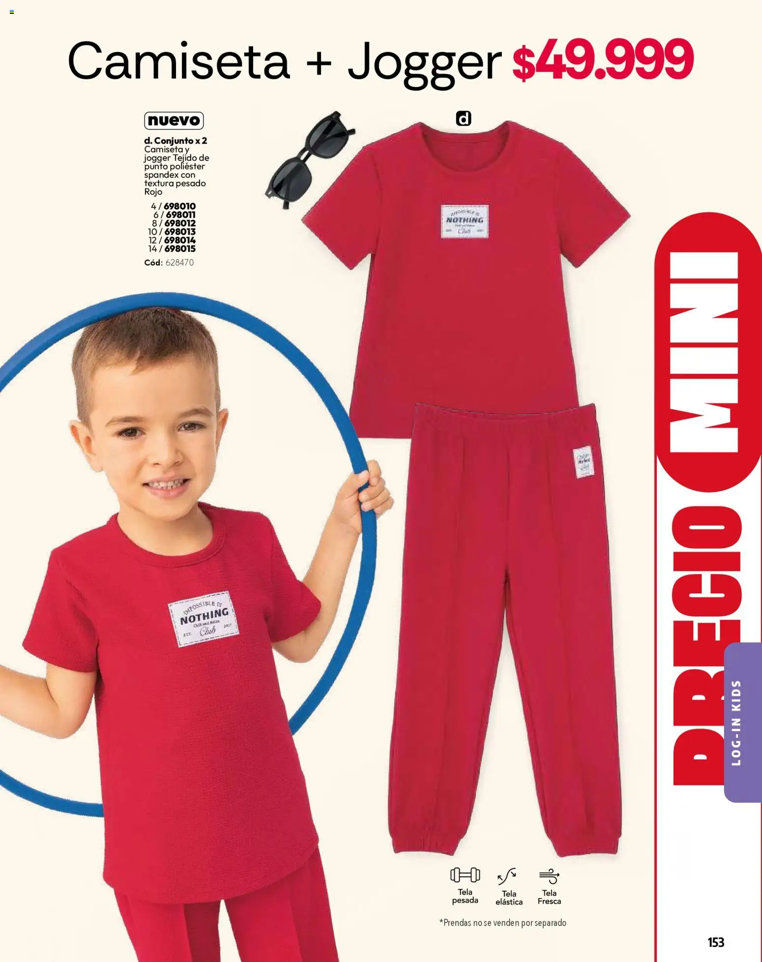 Carmel revista - valida desde el 01.03.2026 | Página: 153 | Productos: Camiseta, Conjunto