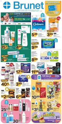 Preview of Brunet weekly flyer / circulaire from shop Brunet valid from 02.04.2026