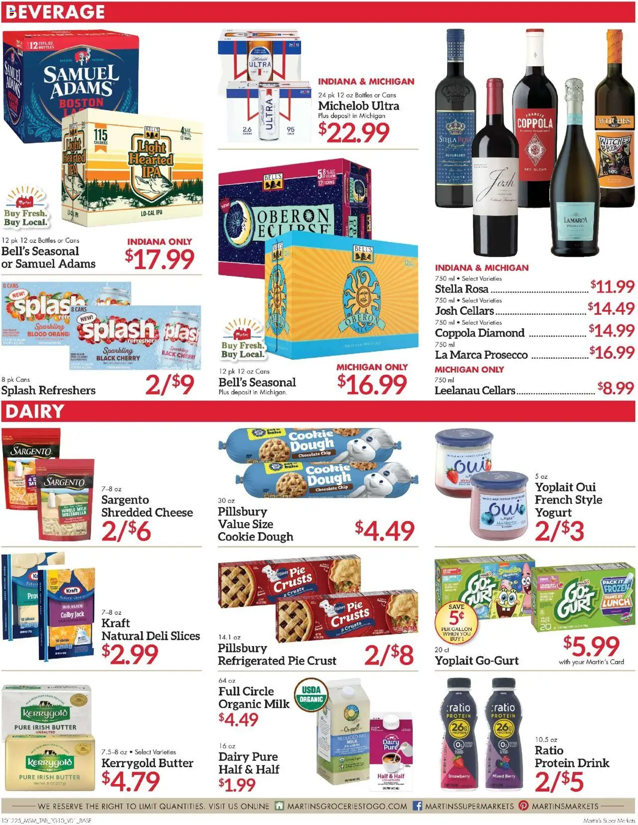 Martin’s Weekly Ad - valid from 12.10.2025 | Page: 11 | Products: Butter, Yogurt, Chocolate, Chocolate Chip