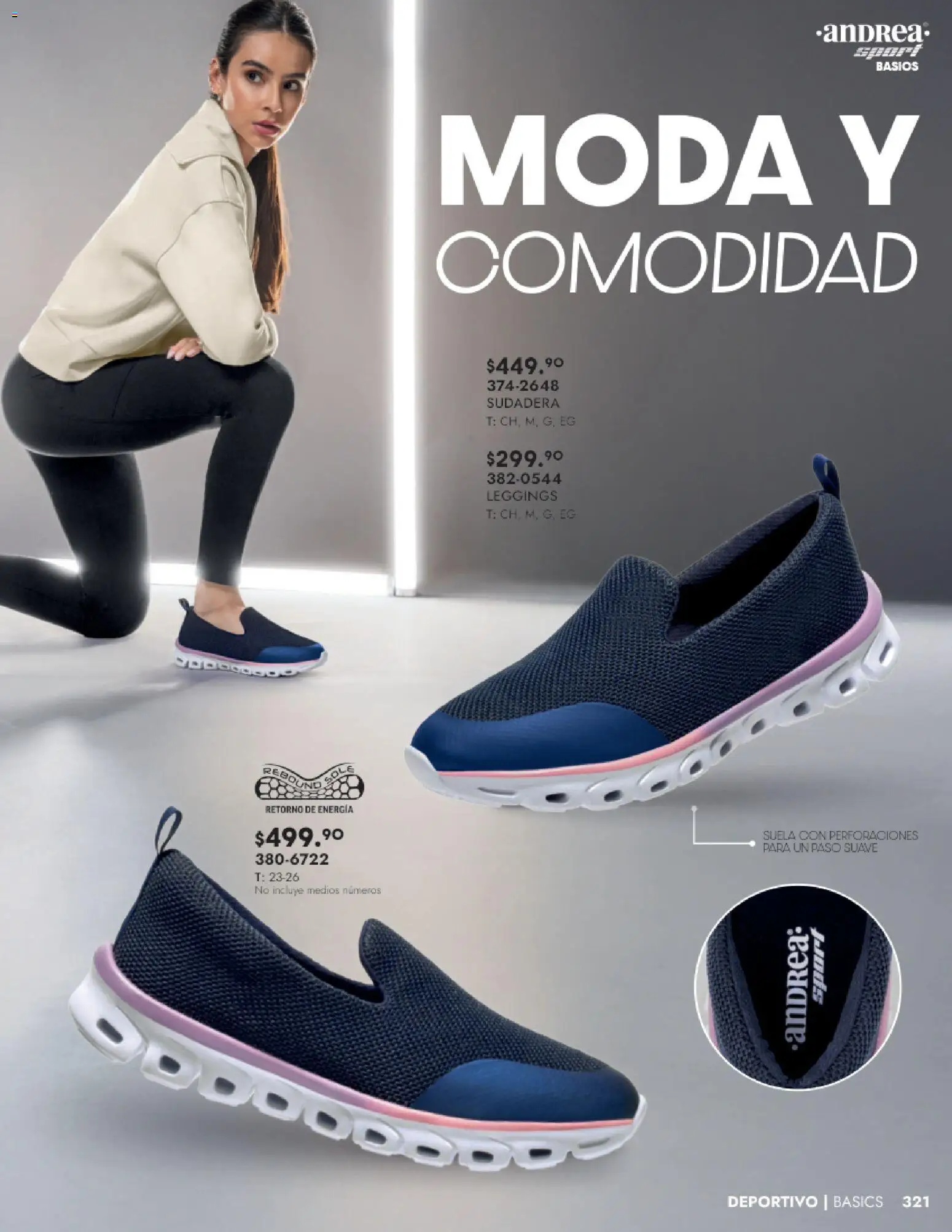 Nuevas ofertas de Andrea válidas en toda la República Mexicana desde el 24.08.2025. ¡Encuentra las mejores ofertas en Andrea - Catálogo Calzado Dama! | Página: 321