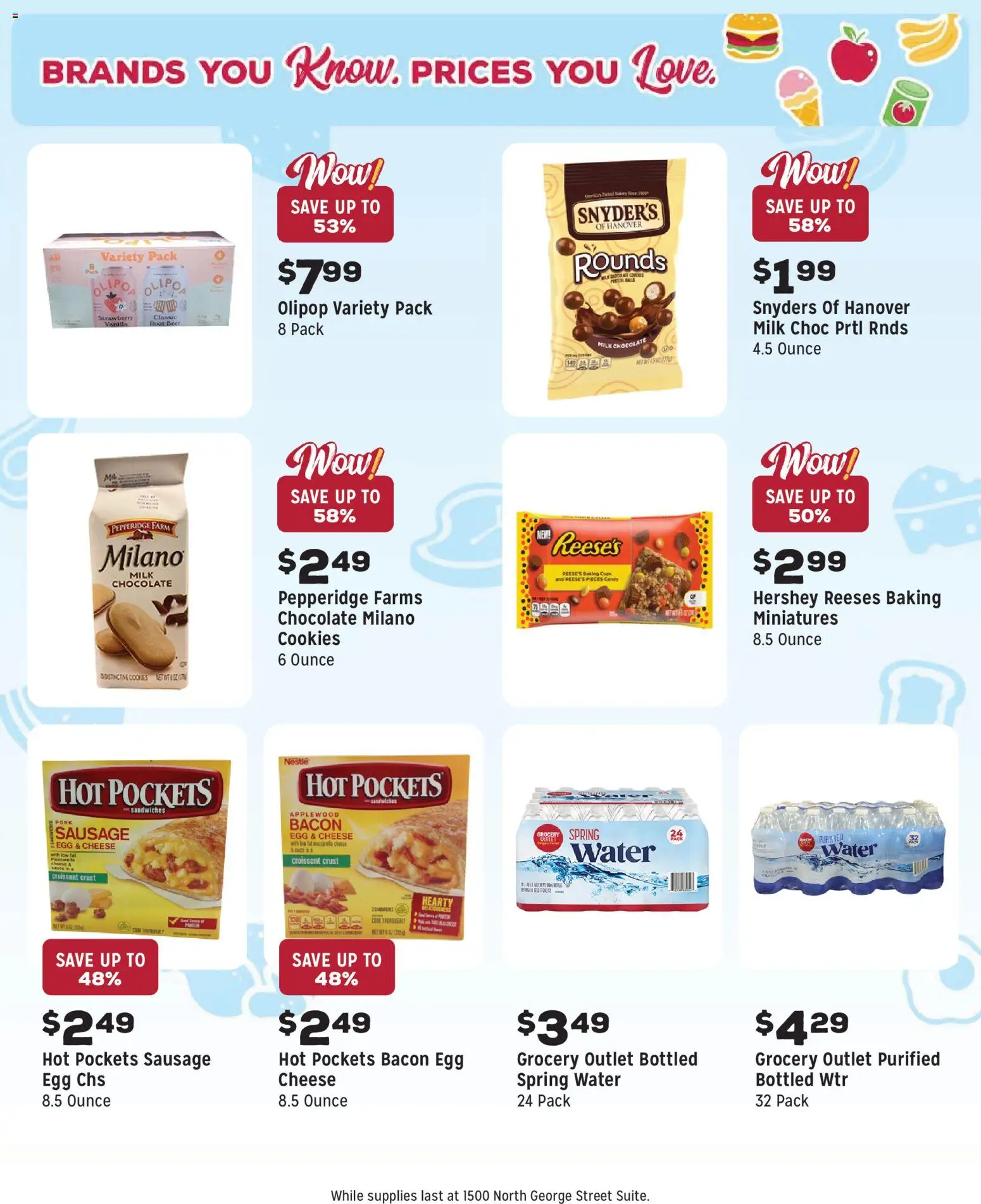 Grocery Outlet Weekly Ad - PA - valid from 31.12.2025 | Page: 10 | Products: Milk, Cheese, Chocolate, Pork