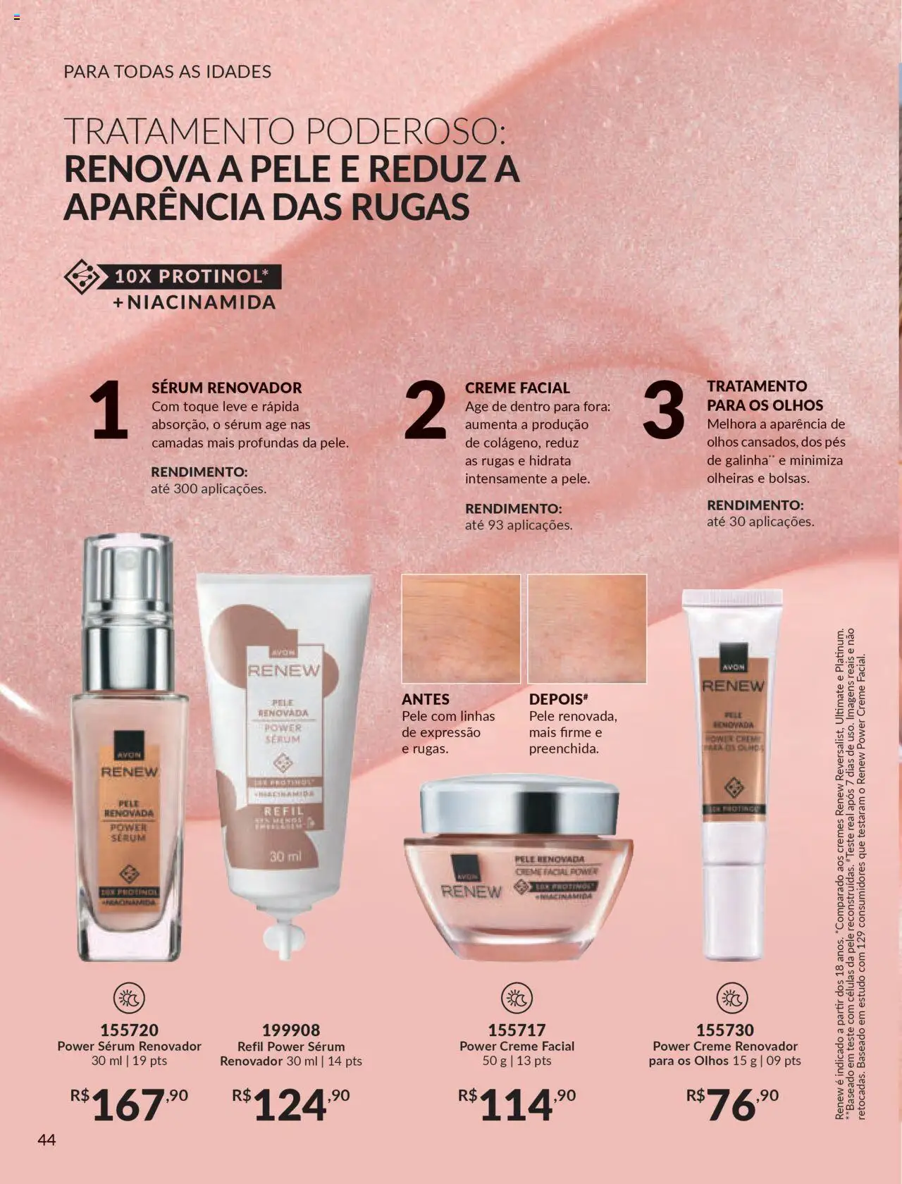 Avon Folheto - válido de 07.10.2025 | Página: 44 | Produtos: Sérum, Creme