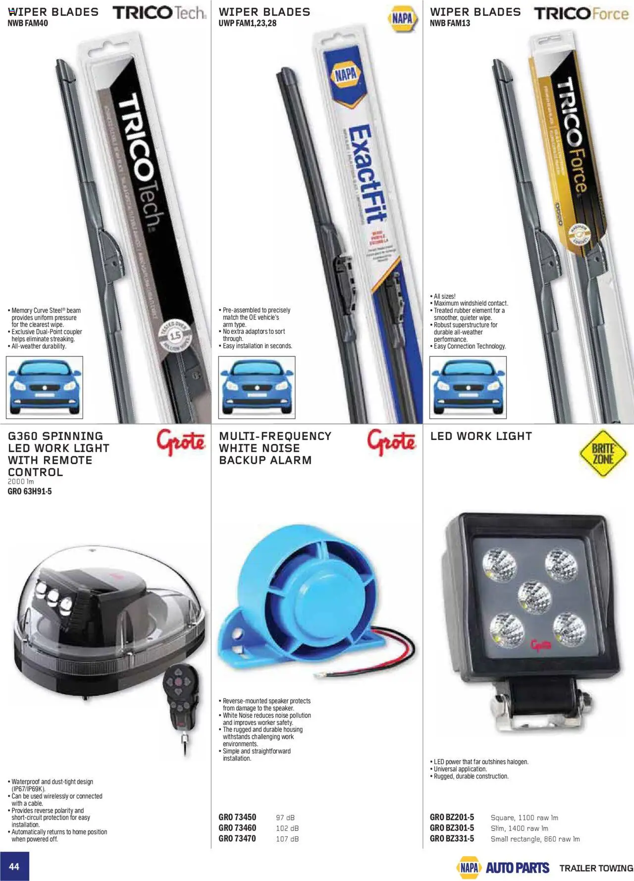 NAPA Auto Parts flyer valid from 01.07.2025 | Page: 44