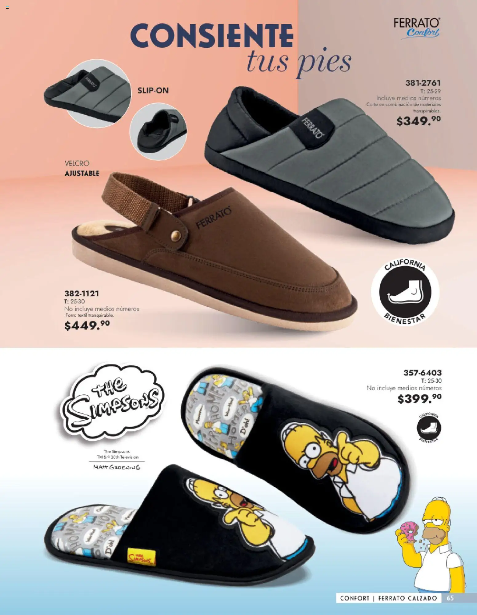 Nuevas ofertas de Andrea válidas en toda la República Mexicana desde el 25.01.2026. ¡Encuentra las mejores ofertas en Andrea catálogo Calzado Caballero! | Página: 65 | Productos: Televisión