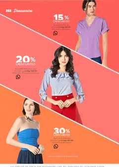 Vista previa de SC Pakar catálogo Ropa, nuevo folleto de la tienda, válido en México a partir del 30.01.2026 | Página: 262 | Productos: Blusa, Algodón, Top