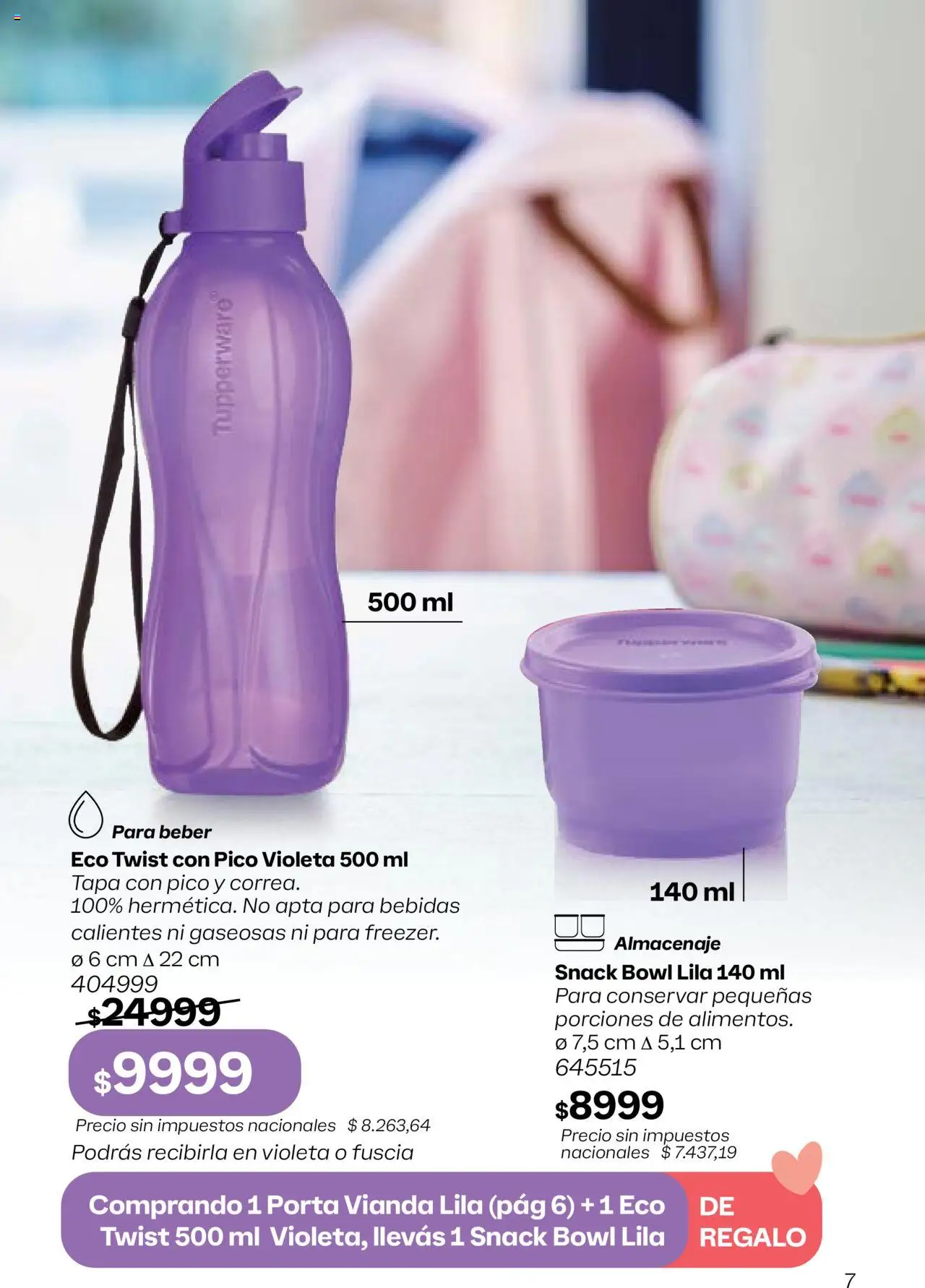 Tupperware Folleto │ válido desde el 08.09.2025 | Página: 8 | Productos: Pico, Bowl, Vianda