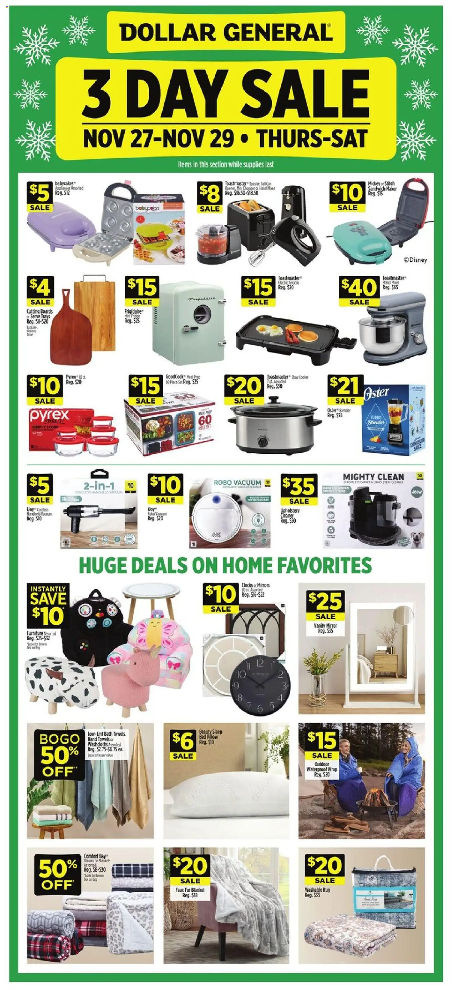 Dollar General Weekly Ad - valid from 23.11.2025 | Page: 1