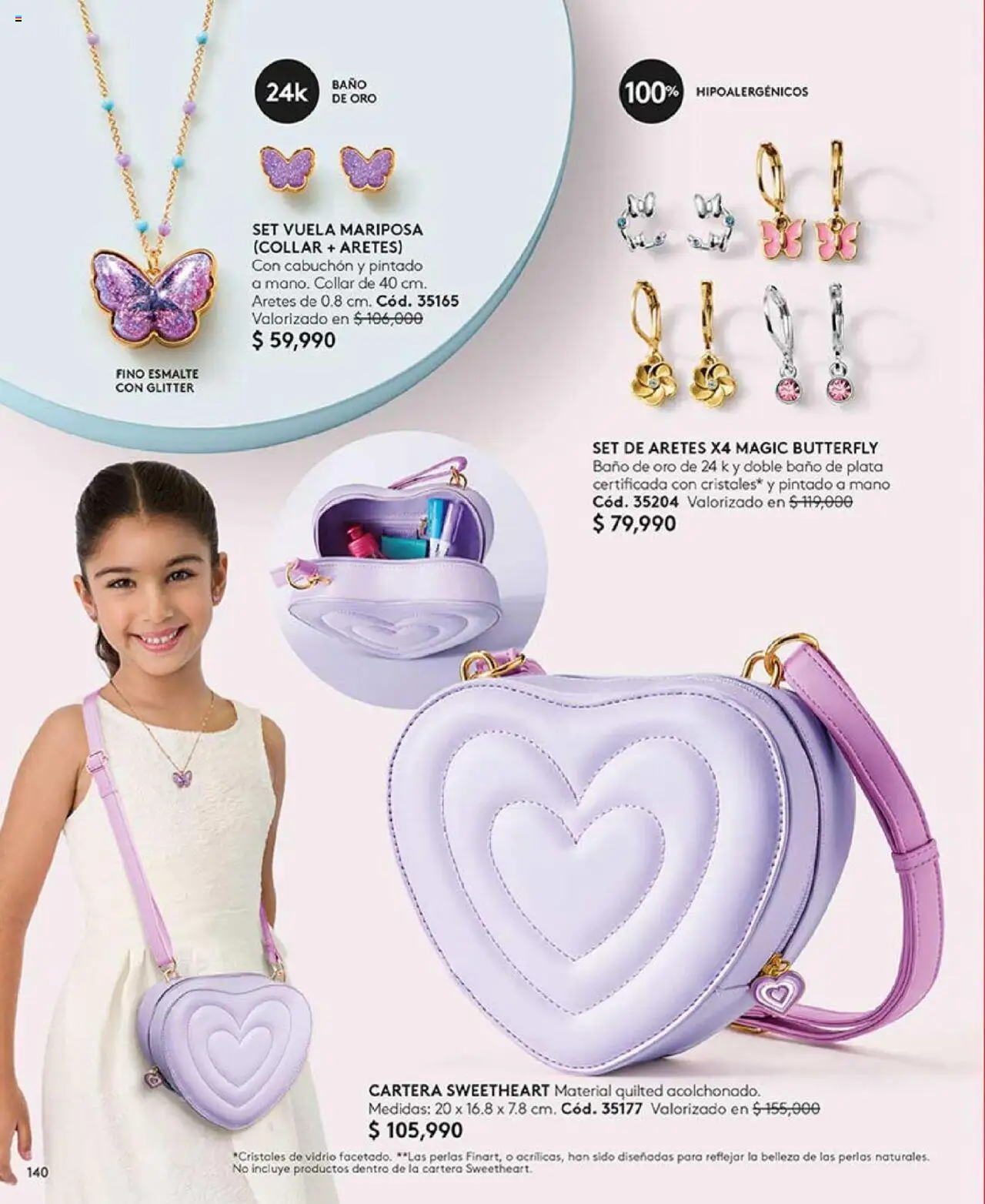 Ésika revista - valida desde el 14.10.2025 | Página: 152 | Productos: Aretes, Cartera, Baño, Collar