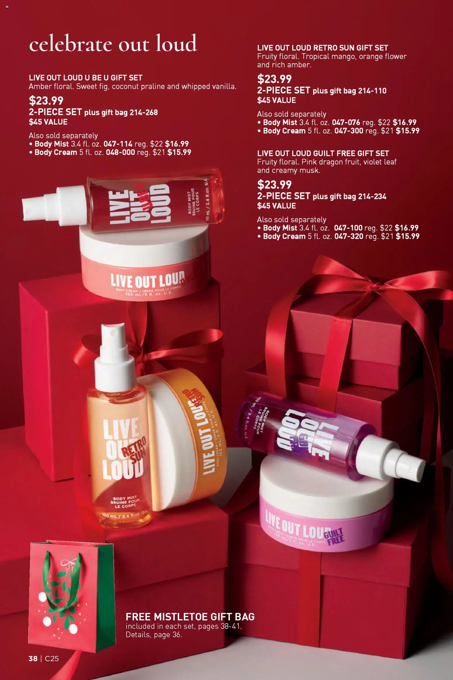 Avon Brochure - valid from 03.12.2025 | Page: 38 | Products: Body cream, Cream, Bag